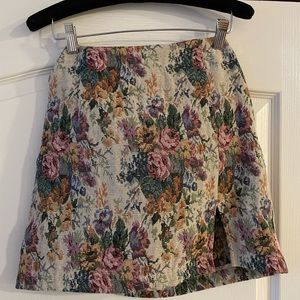Wild Fable Floral Mini Skirt